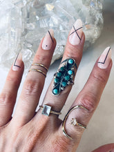 Load image into Gallery viewer, Size 6.5 Vintage Turquoise Ring