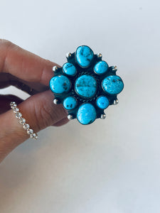 Size 8 Nugget Stone Ring