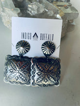 Load image into Gallery viewer, Sterling Concho Earrings