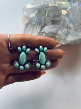 Load image into Gallery viewer, Sterling Silver and Turquoise Earrings