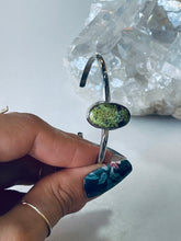 Load image into Gallery viewer, Turquoise and Sterling Silver Cuff