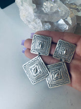 Load image into Gallery viewer, Sterling Concho Earrings