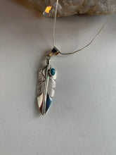 Load image into Gallery viewer, Turquoise And Sterling Silver Necklace