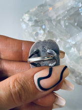 Load image into Gallery viewer, Vintage Size 7.5 Sterling and Turquoise Ring