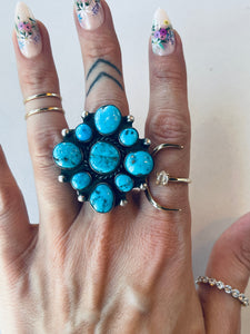 Size 8 Nugget Stone Ring