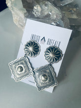 Load image into Gallery viewer, Sterling Concho Earrings
