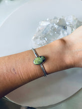 Load image into Gallery viewer, Turquoise and Sterling Silver Cuff