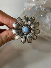 Load image into Gallery viewer, Size 7 Sterling and Turquoise Ring