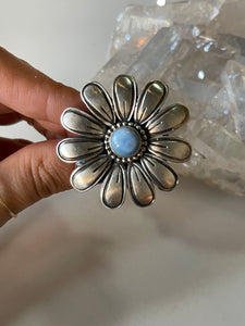 Size 7 Sterling and Turquoise Ring