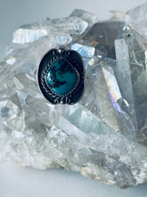 Load image into Gallery viewer, Vintage Size 7.5 Sterling and Turquoise Ring