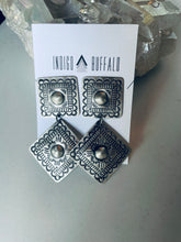 Load image into Gallery viewer, Sterling Concho Earrings