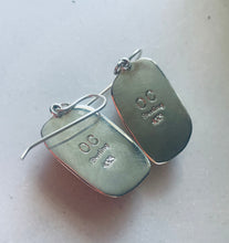 Load image into Gallery viewer, Sterling and Genuine Spiny Oyster Earrings