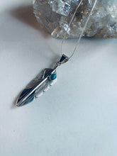 Load image into Gallery viewer, Turquoise And Sterling Silver Necklace