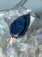 Load image into Gallery viewer, Size 6 Stunning Sterling Silver and Druzy Ring