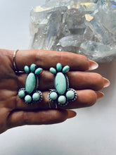 Load image into Gallery viewer, Sterling Silver and Turquoise Earrings