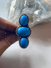 Load image into Gallery viewer, Beautiful Sterling Silver and Ceruleite Ring