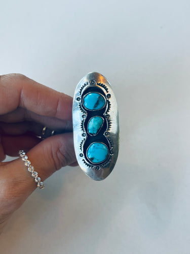 Oval Size 7.5 Shadowbox Ring