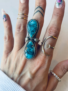 Size 8.5 Double Nugget Ring