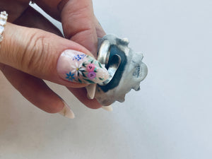Size 8 Nugget Stone Ring