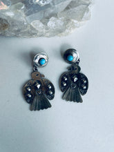 Load image into Gallery viewer, Thunderbird Turquoise Earrings