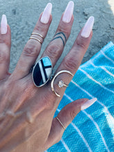 Load image into Gallery viewer, Size 11.5 Vintage Inlay Ring